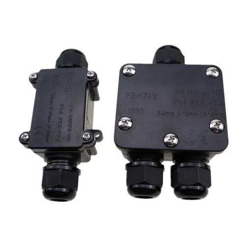 IP68塑料防水接线盒 一进一出两通分线盒完全指南（附二通C2套件参数）